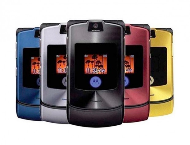 6 місце: Motorola RAZR V3