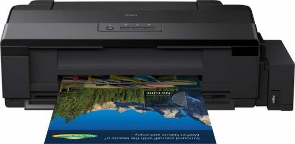 Подивитися детальну інформацію та придбати кольоровий струменевий принтер Epson L1800 A3 (C11CD82402)