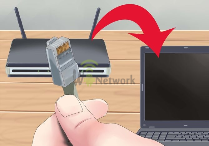 Підключіть другий роутер до ПК або ноутбука використовуючи для цього   Ethernet кабель   , Але для цього не потрібно приєднувати роутер до модему