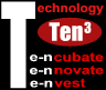 Зокрема, короткий і легко запам'ятовується назва бренду Ten3 (скорочення від Technology e-ncubate, e-nnovate, e-nvest) і запам'ятовується логотип, який створює контакт на підсвідомому рівні з людьми різних   культур   світу, зіграли значну роль в завоюванні   Тен3 Бізнес е-Коучем   світового ринку, створення   глобальної Ten3 мережі   і   світової мережі ліцензованих Ten 3 тренерів