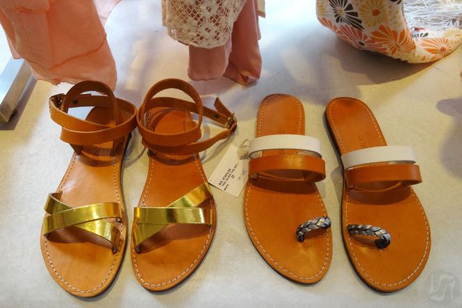I also can recommend   Greek Salad Sandals   and Ioannis Sandals from the mid-price segment (40-90 euros) as well as minimalist   Kyma Sandals   styles from the premium one